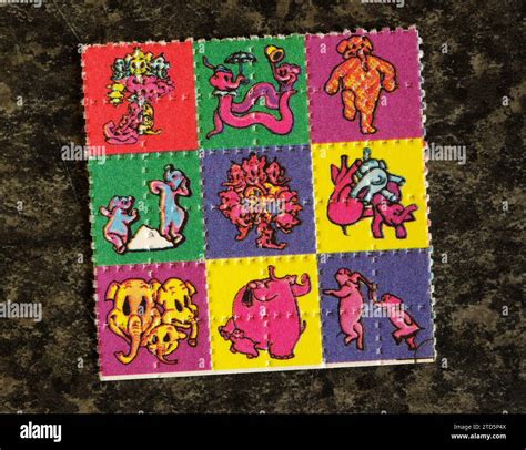 Pink Elephants On Parade S Blotter Acid Lsd Lysergic Acid