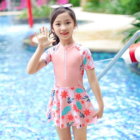 Bikini Cute Vivid One Piece Swimsuit Shopee Singapore