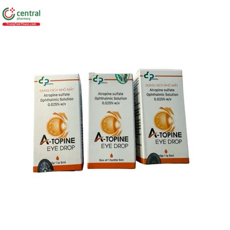 thuoc nho mat  topine eye drop  lam cham su tien trien  thi