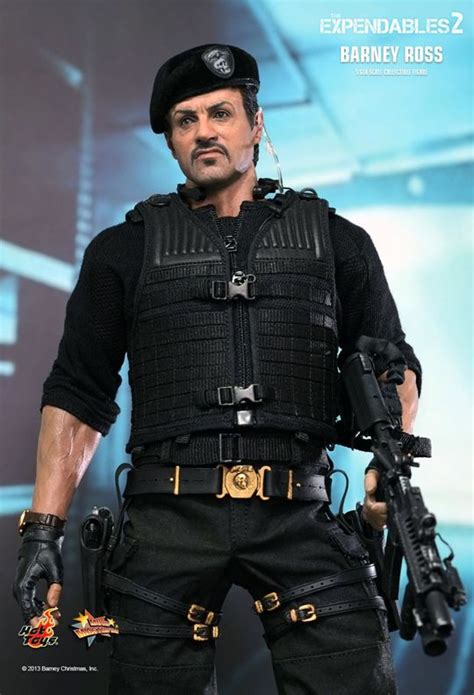 The Expendables Barney Ross Machinegun The Expendables Hot Toys Sylvester Stallone