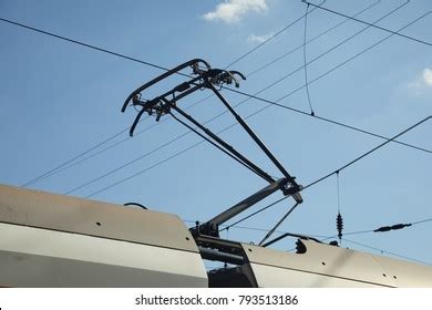 Pantograph Train On Electric Line Stock Photo 793513186 | Shutterstock