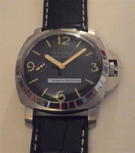 Parnis Marina Military Panerai Homage Watch Out Of Production Atelier