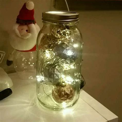 Mason Jar Christmas lights | Christmas mason jars, Christmas jars, Mason jars