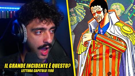 Mario Sturniolo Lettura Del Capitolo 1108 Di One Piece Manga YouTube