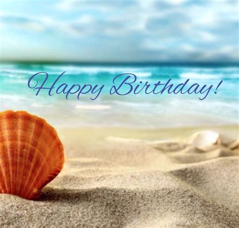 Pin by Dayna Atkins on Beach Birthday Greetings | Happy birthday art ...