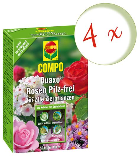 Sparset X Compo Duaxo Rosen Pilz Frei F R Alle Zierpflanzen Ml