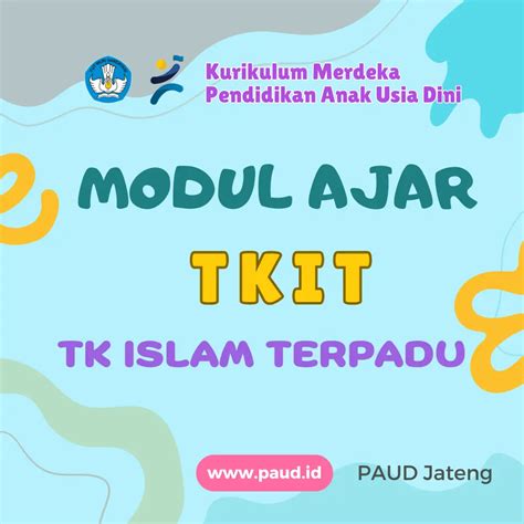 Paket Modul Ajar Tkit 20242025 Kurikulum Merdeka Tk Islam