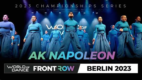 AK Napoleon 1st Place Team Division World Of Dance Berlin