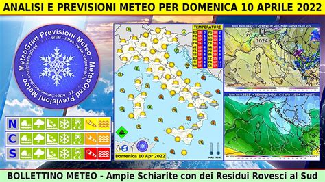 Analisi E Previsioni Meteo Ampie Schiarite Con Dei Residui Rovesci Al