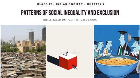 Sociology Class Patterns Of Social Inequality And Exclusion