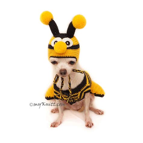 bumble bee costume dog 1