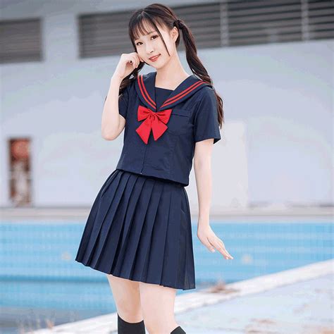 Japanese School Uniforms Anime Sailor Suit Jk Uniforms College Middle ...