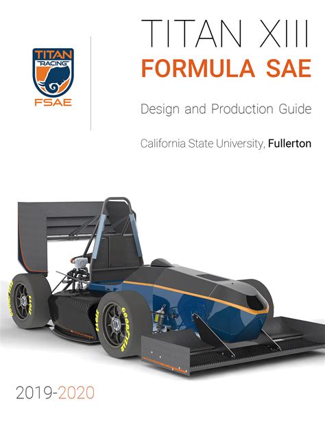 Formula SAE design and Production Guide on Behance