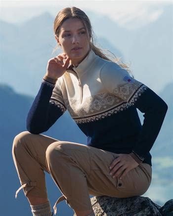 Dale Of Norway Moritz Feminine Sweater Navy Bronze Off White Beige