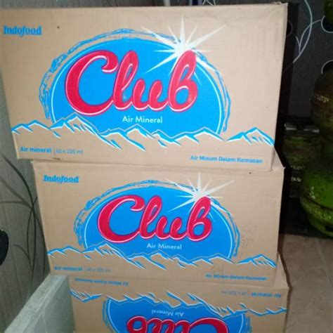 Jual Club Gelas Ml Isi Dus Karton Air Mineral Shopee Indonesia