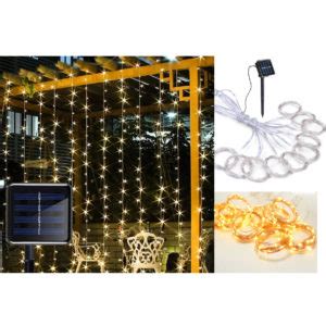 M M Or M Solar Copper Seed Fairy Lights Warm White