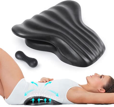 Almohada Con Dispositivo De Tracci N Cervical Para Alivio Del Dolor De