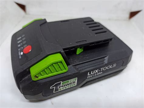BATERIA AKUMULATOR LUX TOOLS 20V 2AH - 12403272752 - oficjalne archiwum ...