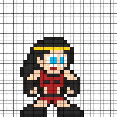 Pin On Classroom Of Pixels Easy Perler Bead Patterns Dc Comics