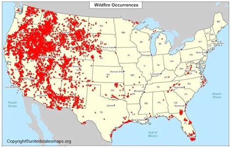 Us Wildfire Map Us Wildfire Smoke Map Printable