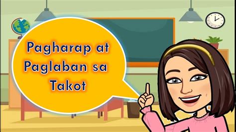 Pagharap At Paglaban Sa Takot Esp 2 Q1 Week 4 Youtube