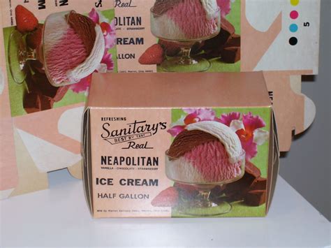 Neapolitan Ice Cream Boxes Vintage Unused Etsy Neapolitan Ice Cream