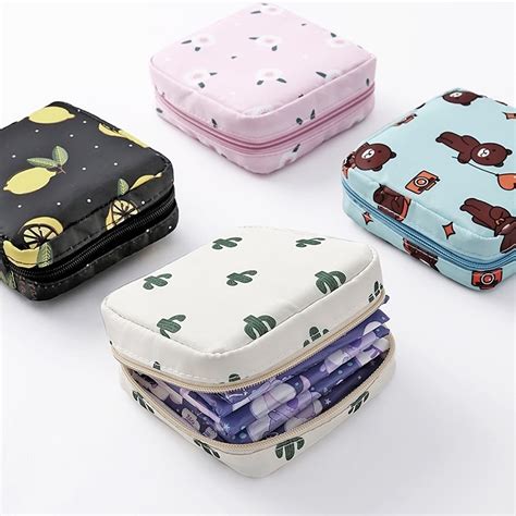 Jual ZO33 Pouch Pembalut Kotak Mini Dompet Tas Penyimpanan Mini Pouch