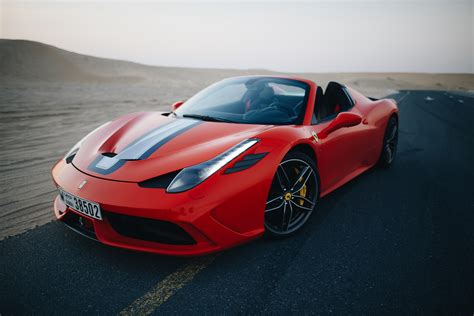 Wallpaper Ferrari 458 Ferrari Sports Car Red Hd Widescreen High Definition Fullscreen