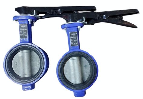 Wafer Type CI Butterfly Valves 1 2 TO 24 X PN10 PN16 At Rs