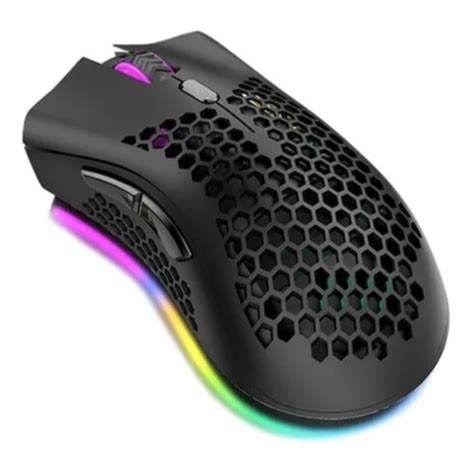 Mouse Gamer Led Rgb Optico Fio Botoes Dpi Knup Kp Mu