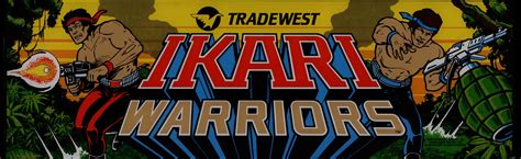 Ikari Warriors Arcade Marquee – 26″ x 8″