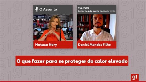 Vídeo Especialista explica o que pode ser feito para se proteger do