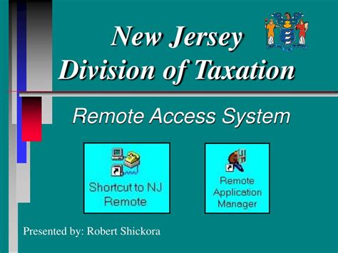 PPT - New Jersey Division of Taxation PowerPoint Presentation, free