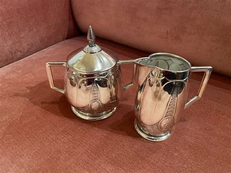 Jugendstil Art Deco Silver Tea And Coffee Set From Germany Coffee And