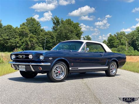 Nightmist Blue 1966 Ford Mustang