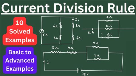 Current Division Rule Problems 10 Solved Examples On Basic To