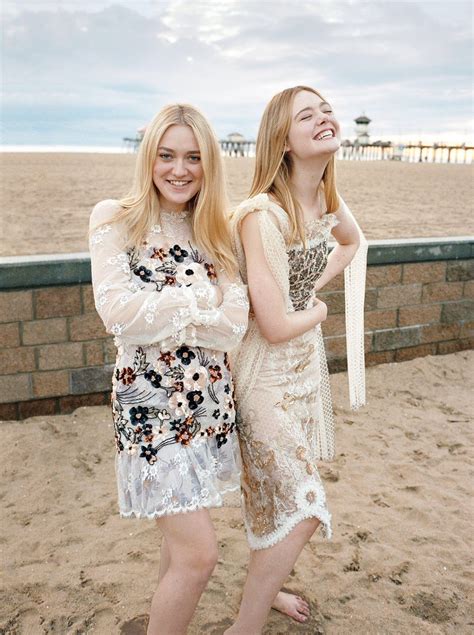 Dakota And Elle Fanning Fanning Sisters ♡ Pinterest Elle Fanning Dakota Fanning And Fanning