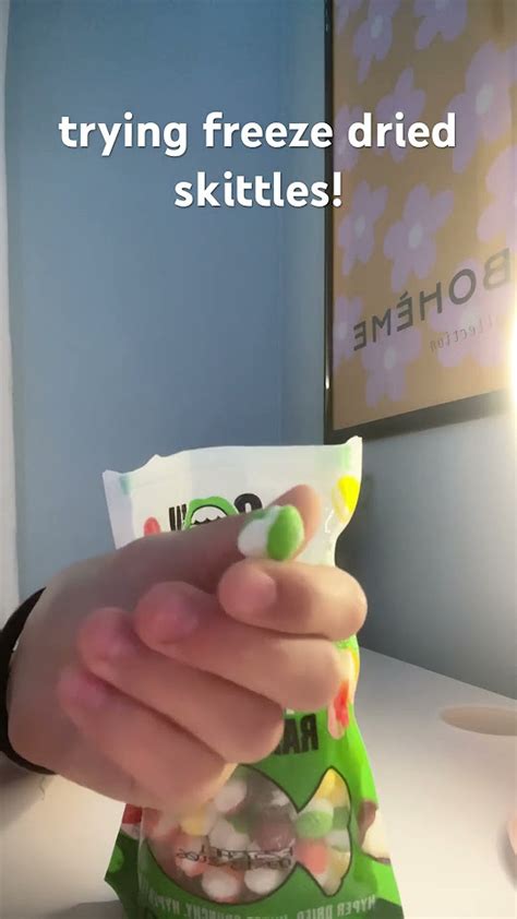 Trying Freeze Dried Skittles Asmr Youtube