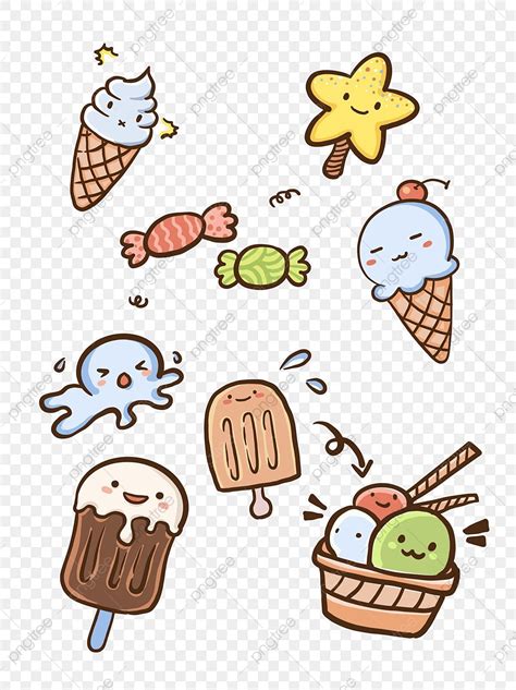 Cartoon Cute Ice Cream Drawing Online Outlet Leaderland Academy