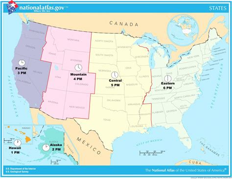 Printable Us Map With Time Zones And State Names Fresh Printable Us ...