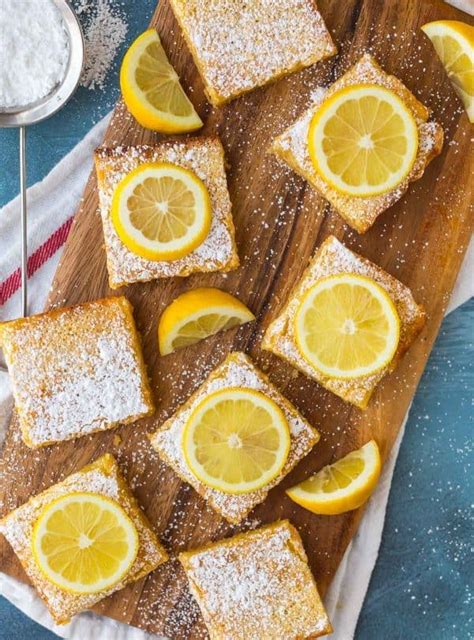 Best Lemon Bars Recipe Easy And Perfect