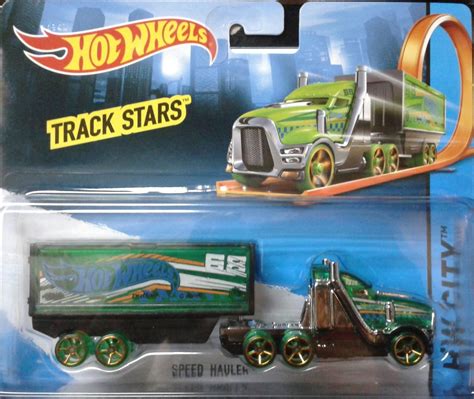 2014 Hot Wheels Track Stars Hw City Speed Hauler 485 00 En Mercado Libre