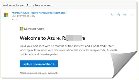 Azure Free Account Without Credit Card - Azure Lessons