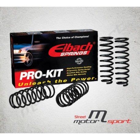 Eibach Pro Kit Bmw S Rie E Street Motorsport