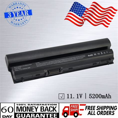 Battery Rfjmw Frrog For Dell Latitude E E E E E