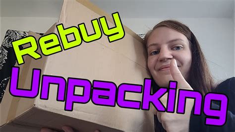 Rebuy Unpacking Bookhaul YouTube