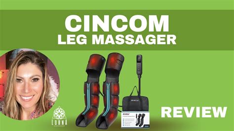 Cincom Leg Massager Upgraded Foot Calf Thigh Massager With Heat And