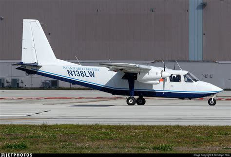 N138lw Britten Norman Bn 2a 27 Islander Island Air Charter