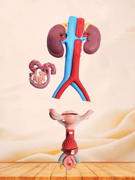 Female Genitourinary System Soft Silicone Anatomy Model