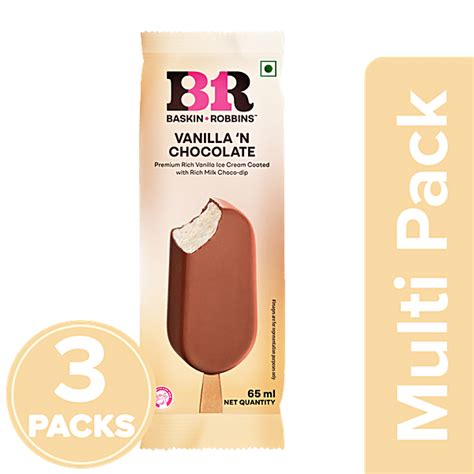 Buy Baskin Robbins Ice Cream Bar Vanilla And Chocolate Online At Best Price Of Rs 240 Bigbasket